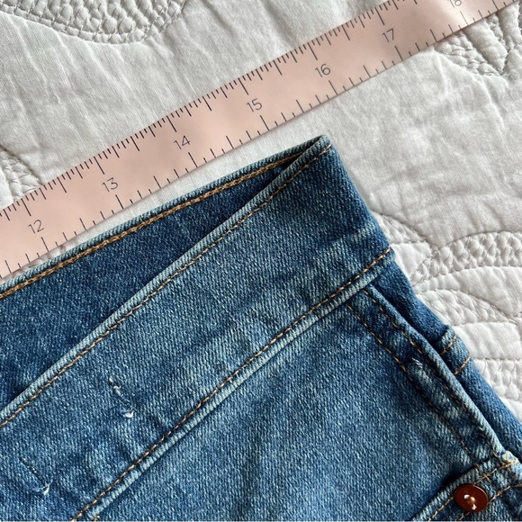 NWT - Madewell - Petite 10" High-Rise Skinny Jeans in Dewitt Wash: Button-Front - Picture 11 of 12